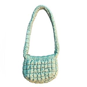 Wild Fable Mint Quilted Puffy Shoulder Bag